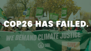 COP26 HAS FAILED